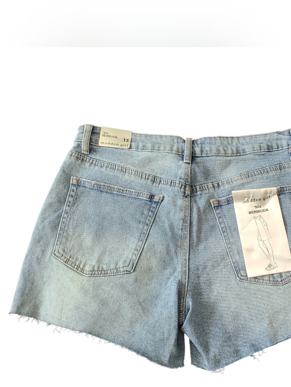 MADDEN GIRL | 90s BERMUDA SHORTS | SIZE 13 - Picture 7 of 10
